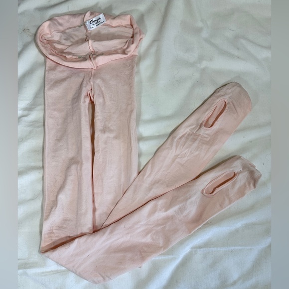 Capezio | Girls Pink ballet tights - Picture 3 of 5